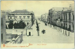 97917 - vintage postcard - BARI Citta' - CAVOUR course-