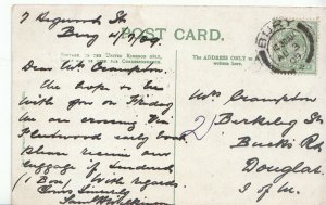 Genealogy Postcard - Family History - Crampton - Douglas - Isle of Man  BS336