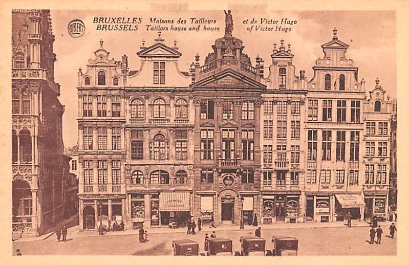 Maisons des Tailleurs et de Victor Hugo Bruxelles Belgium Unused 