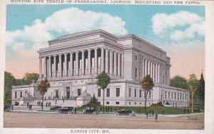 Missouri Kansas City Scottish Rite Temple Of Freemasonry Linwood