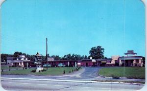 SPRINGFIELD, NJ New Jersey   DUTCH MAID MOTELS  c1950s Cars Roadside   Postcard