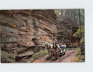 Postcard Lost Canyon, Wisconsin Dells, Wisconsin