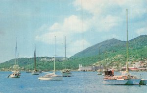 St Thomas Virgin Islands~Charlotte Amalie Capital~Postcard