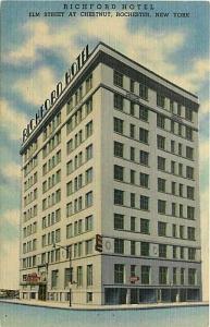 NY, Rochester, New York, Richford Hotel, Curteich No. 1C-H693