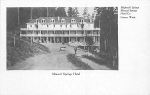 C-1905 Mineral Springs Hotel Hicks Chatten Washington Postcard 21-1083