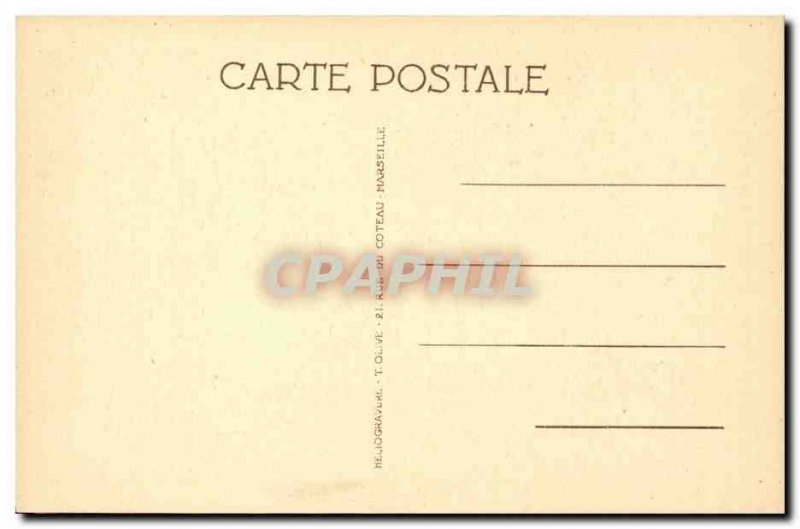 Old Postcard Toulon Aveneu colbert