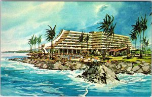 Postcard RESORT SCENE Kailua Kona Hawaii HI AO1344