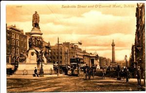 DUBLIN - Sackville Street and O'Connell Monument