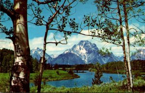 Wyoming Grand Teton National Park Mount Moran