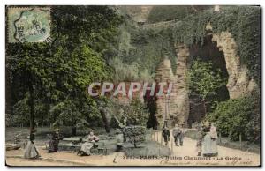 Paris - 19 - Park of Buttes Chaumont - La Cave Nursing Nannies - Old Postcard