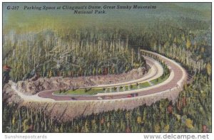Parking Space At Clingman's Dome Great Smoky Mountains National Park Ten...