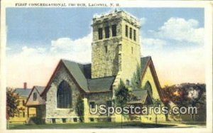 First Congregational Church in Laconia, New Hampshire