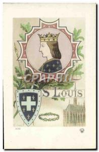 Old Postcard St. Louis Surname