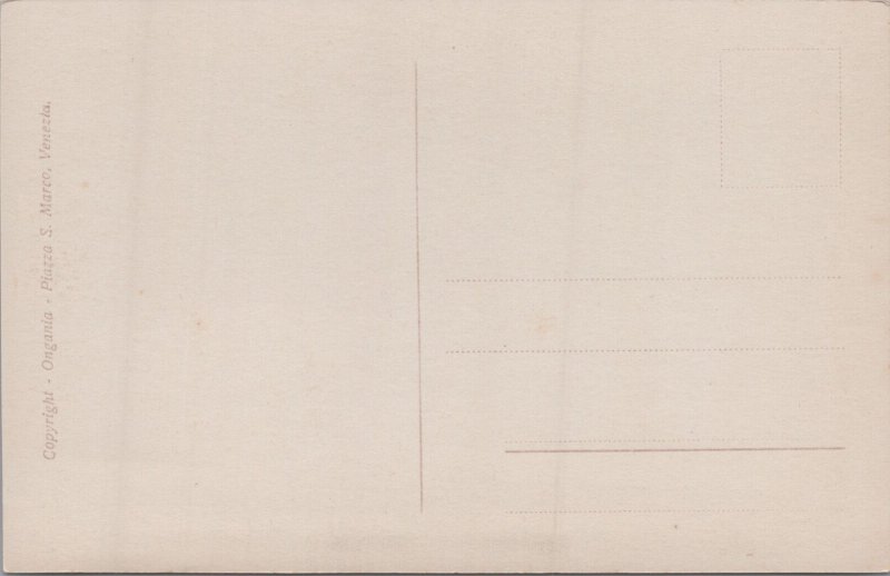 Italy Venezia Venice S. Giovanni e Paolo e Mon. a Colleoini Vintage RPPC C298