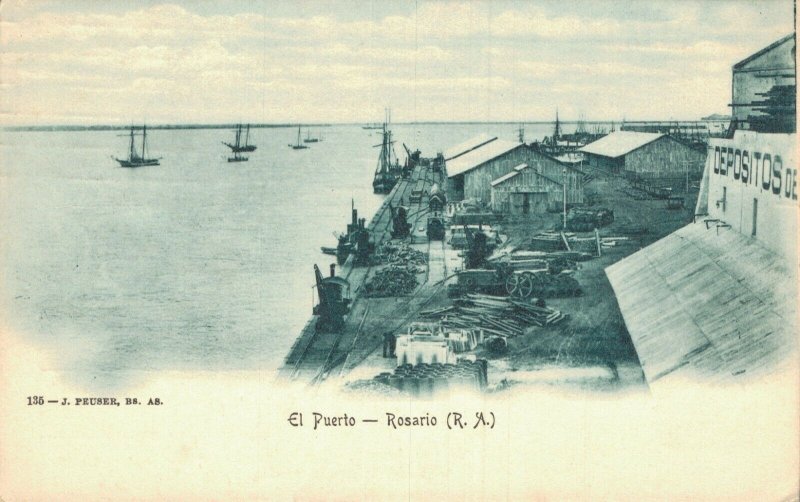 Argentina EL Puerto Rosario 06.84 