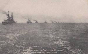 LP85        Military Ship, Warship, postcard, pub Waterman, 