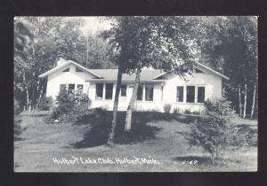 RPPC HULBERT MICHIGAN HULBERT LAKE CLUB VINTAGE REAL PHOTO POSTCARD MICH.