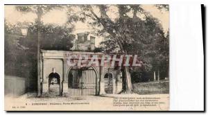 Old Postcard Surgeres Castle gatehouse