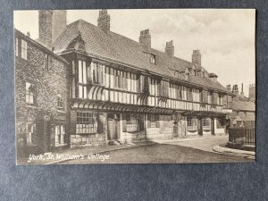 St. Williams College York UK Litho Postcard H2036083632