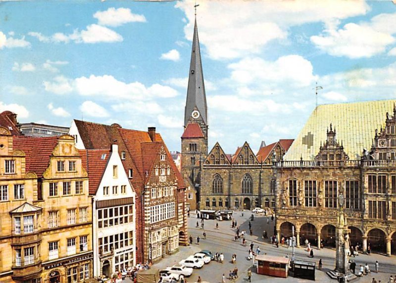 am Markt m UL Frauenkirche Bremen Germany 1965 