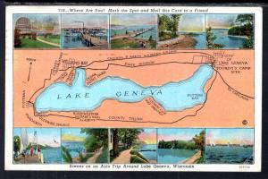 Scenes on Auto Trip Around Lake Geneva,WI BIN