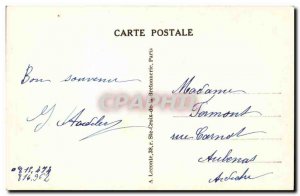 Old Postcard Paris Montmartre Sacre Coeur