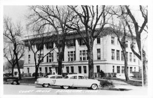 G27/ Primghar Iowa RPPC Postcard O'brien County Court House