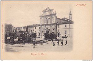 Firenze , Italy , 1890s , Piazza S. Marco