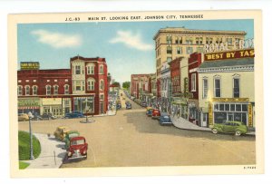 TN - Johnson City. Main Street looking East