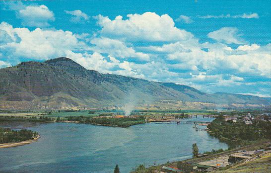 Meeting Of South and North Thompson Rivers Kamloops British Columbia Canada