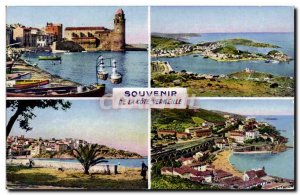 Cote Vermeille - Remembrance Old Postcard