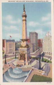 Indiana Indianapolis Soldiers and Sailors Monument  Curteich