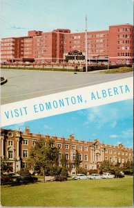 Visit Edmonton Alberta AB Hospital U of A Arts Science Building Postcard H38