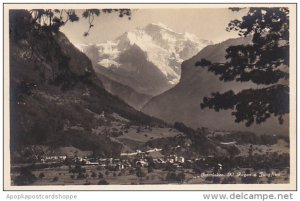 Switzerland Interlaken Kleiner Rugen und Jungfrau 1923 Photo