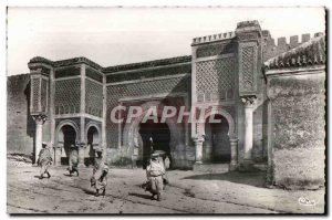 Old Postcard Meknes Morocco Morocco Gate B