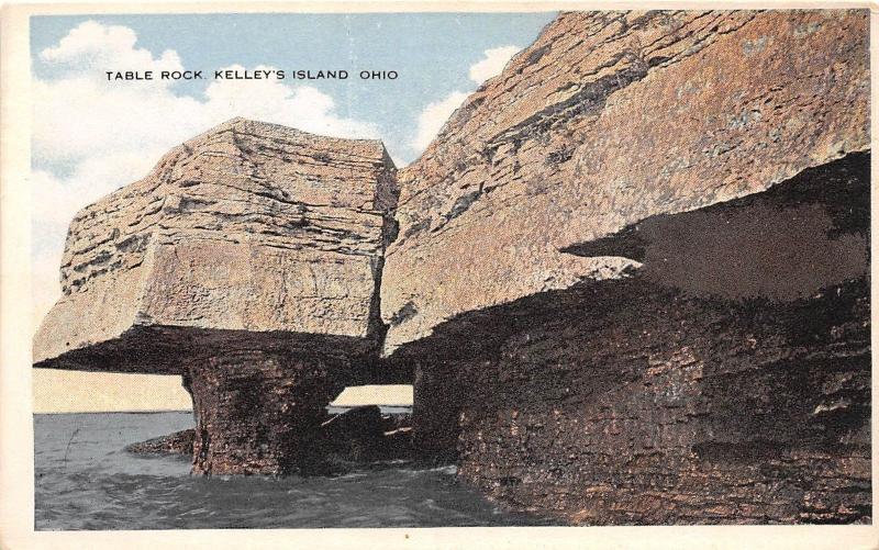 E23/ Kelleys Island Ohio Postcard Put-In-Bay C1910 Table Rock Lake Erie 5