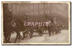 Old Postcard Army Funerals of Marechal Foch March 26, 1929 In front of the st...