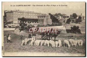 Postcard Old Hitch La Sainte Baume General view of the plan & # 39Aups and co...