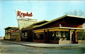 Juarez, Chihuahua Mexico  CREMERIAS KRYSTAL Ice Cream Parlor/Factory  Postcard