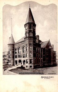 Bridgeport, Connecticut - The Fairfield County Court House - c1905