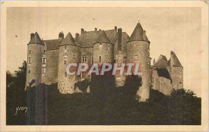 Old Postcard La Douce France Chateaux of the Loire Chateau of Luynes