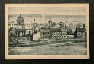 Mint Vintage Halifax Harbour Citadel Ottawa Canada Real Picture Postcard RPPC