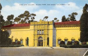 Fine Art Gallery, Balboa Park San Diego California  