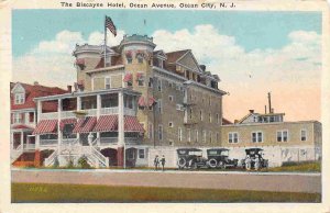 Biscayne Hotel Ocean City New Jersey 1925 postcard