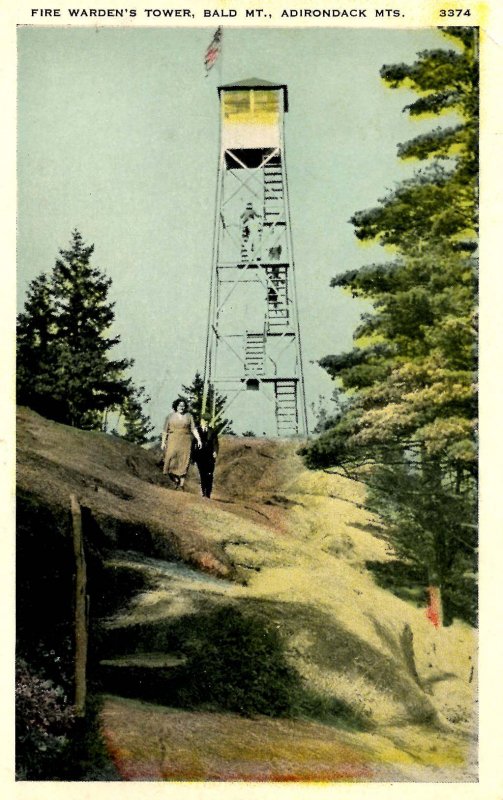 NY - Bald Mountain Fire Warden's Tower, Adirondacks