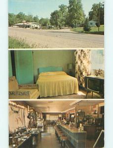 Unused Pre-1980 POSTCARD - 101 RANCH RESTAURANT & MOTEL Galesburg MI s6629-25