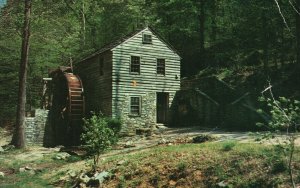 Vintage Postcard 18Th Century Grist Mill Handicraft Guild NE Knoxville Norris TN