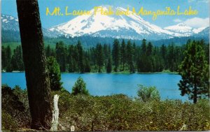 Mt Lassen Manzanita Lake CA Unused Vintage Postcard H21