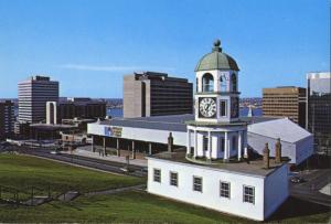 Historic Town Clock Halifax Nova Scotia NS Halifax Aero Centre Postcard D9