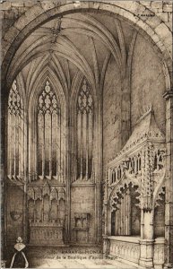 CPA PARAY-le-MONIAL Interieur de la Basilique d'Apres Sagot (1190298)